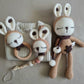 Crocheted Bunny Set - Tan         Now 60% off applied at checkout