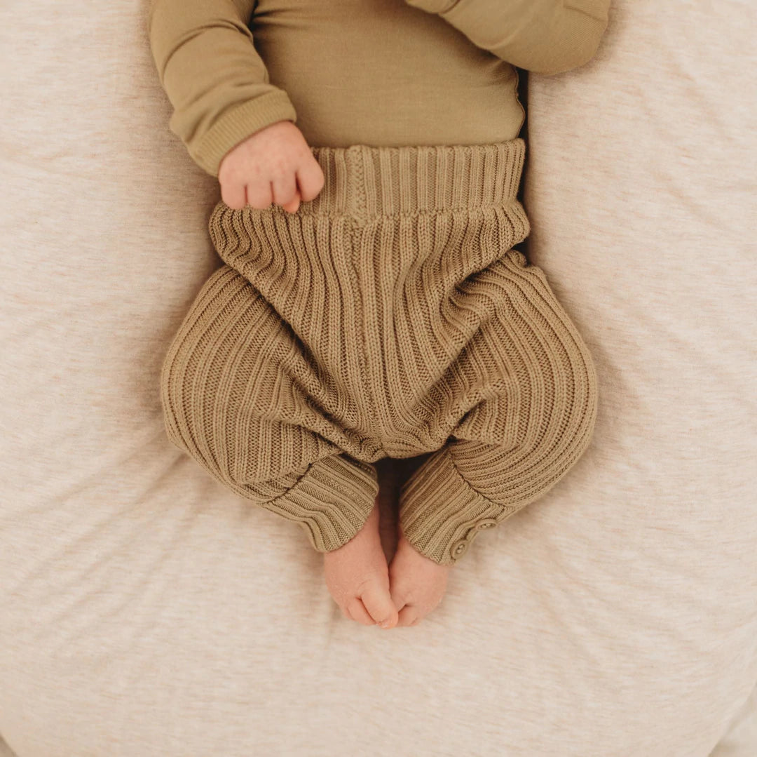 Bamboo Rib knit baby leggings – Little Ones Clothing